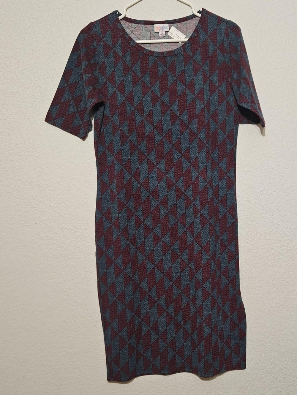 Medium Purple And Blue LuLaRoe Dress